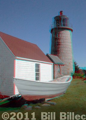 3D Monhegan Lighthouse