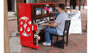 Man Playing Piano